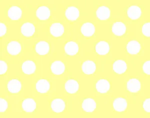 Vibrant Yellow Polka Dot Background Wallpaper