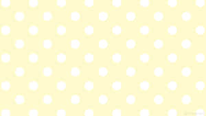 Vibrant Yellow Polka Dot Wallpaper Wallpaper