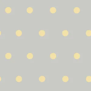 Vibrant Yellow Polka Dot Wallpaper Wallpaper