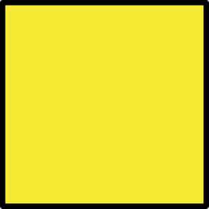 Vibrant Yellow Square Pattern Wallpaper