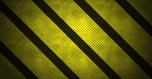 Vibrant Yellow Striped Pattern Wallpaper