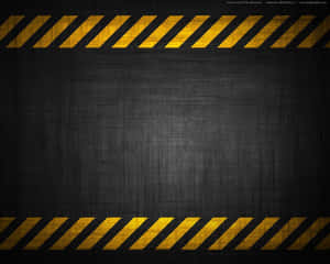 Vibrant Yellow Striped Wallpaper Wallpaper