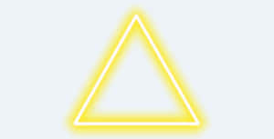 Vibrant Yellow Triangle Pattern Wallpaper