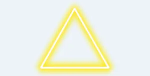 Vibrant Yellow Triangle Pattern Wallpaper