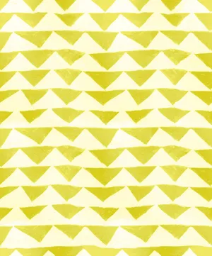 Vibrant Yellow Triangle Pattern Wallpaper Wallpaper