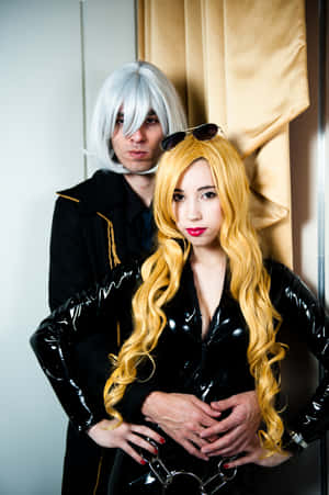 Vicious From Cowboy Bebop Wielding His Iconic Katana Wallpaper