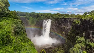 Victoria Falls In Zambia Wallpaper
