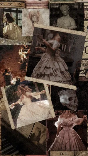 Victorian Collage Aesthetic.jpg Wallpaper