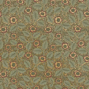 Victorian Floral Wallpaper Pattern Wallpaper