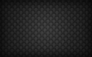 Victorian Gothic Vignette Black Pattern Wallpaper
