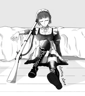 Victorian Maid Mey-rin Posing For A Portrait Wallpaper