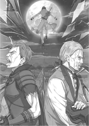 Victorious Wilhelm Van Astrea In A Battle Stance Wallpaper