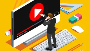 Video Content Creation Illustration Wallpaper