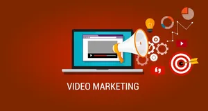 Video Marketing Concept Illustration Wallpaper