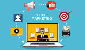 Video Marketing Strategy Infographic Wallpaper