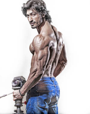 Vidyut Jamwal With Camera Wallpaper