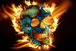 View Of A Mountain Valley In The Morning Wallpaper