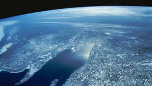 View Of Earth From Outer Space Wallpaper