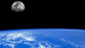 View Of Humanity's Home, Earth, From Outer Space Wallpaper