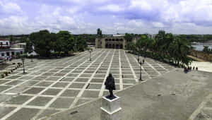 View Overlooking The Alcazar De Colon Wallpaper