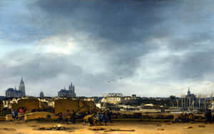 Viewof Delft Painting Wallpaper