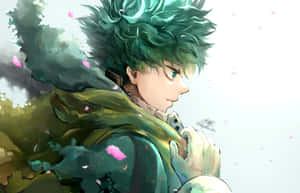 Vigilante Deku Artistic Profile Wallpaper