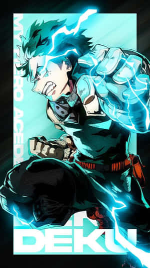 Vigilante Deku Power Up Wallpaper