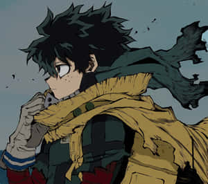 Vigilante_ Deku_ Profile_ Artwork Wallpaper