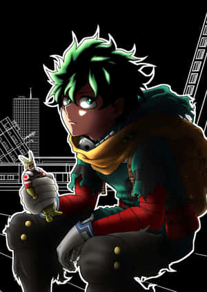 Vigilante Deku Profile Picture Wallpaper