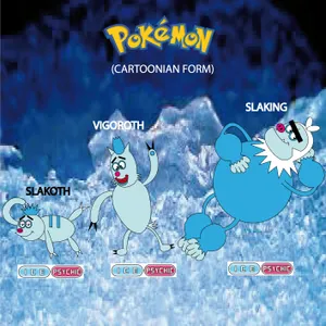 Vigoroth In Full Animated Glory Wallpaper