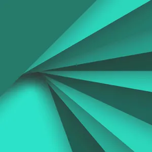 Vigorous Dynamic Shapes Overlap Wallpaper