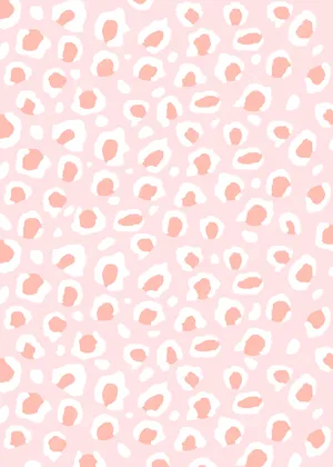 Vigorously Vibrant Pink Leopard Print Wallpaper