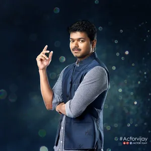Vijay Hd Portrait Poster Wallpaper