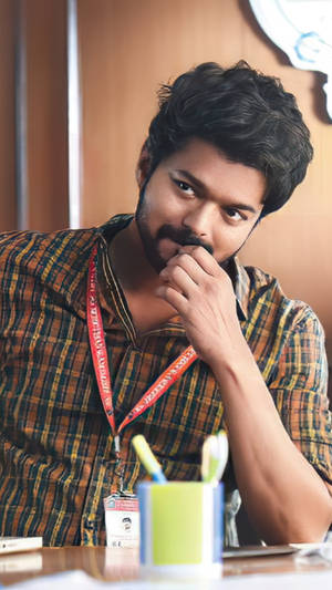 Vijay New Professor Role In Master Wallpaper