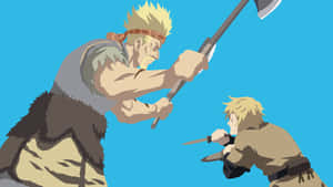 Viking_ Duel_ Anime_ Artwork Wallpaper