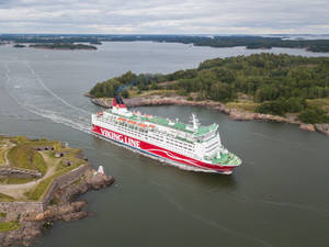 Viking Line At Helsinki Finland Wallpaper