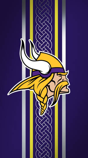 Vikings Nfl Team Logo Wallpaper