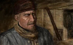 Viktor Reznov Portrait Wallpaper