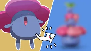 Vileplume Looking Surprised Wallpaper