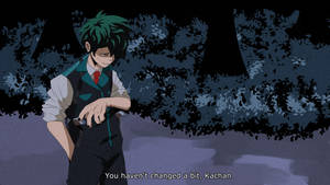 Villain Deku Fan Made Scene Wallpaper