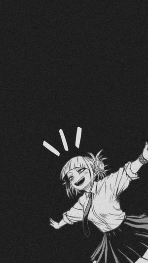 Villain Himiko Toga My Hero Academia Iphone Wallpaper