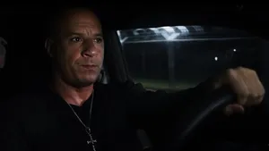 Vin Diesel Driving Wallpaper