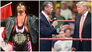 Vince Mcmahon And Bret Hart Wallpaper