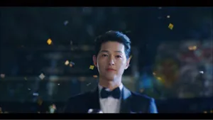 Vincenzo Falling Confetti Wallpaper