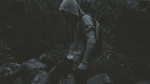 Vindictive Man In A Hoodie Wallpaper