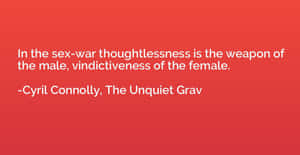 Vindictive Weapon Of Women Wallpaper