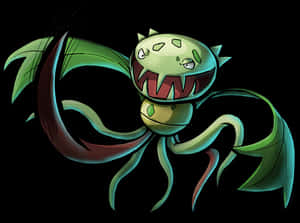 Vine Whip Attack Of Carnivine Wallpaper