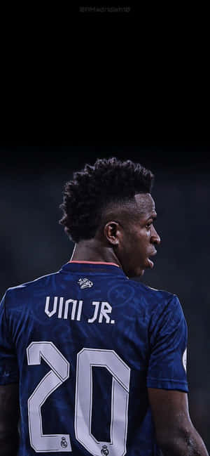 Vini_ Jr_ Number_20_ Jersey_ Back_ View Wallpaper