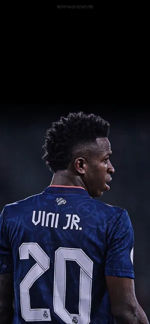 Vini_ Jr_ Number_20_ Jersey_ Back_ View Wallpaper