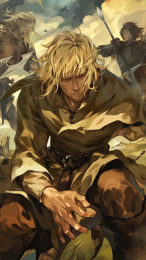 Vinland Saga Warrior Thorfinn Mobile Wallpaper Wallpaper